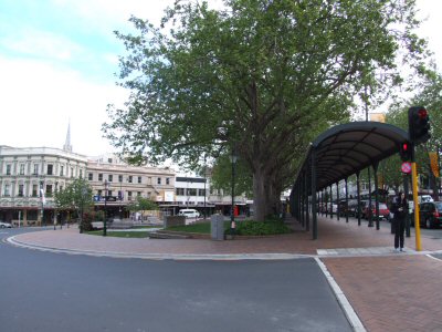 The Octagon in the City of Dunedin