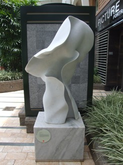 Amministrazione Marble 'Aurora' by American Artist Helaine Blumenfeld.