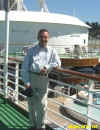 Steve J. Garrod on Deck of the Prinsendam
