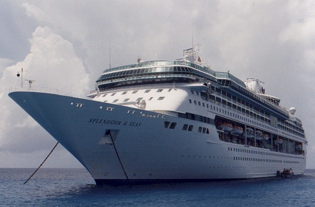 M/S Splendour of the Seas at Anchor